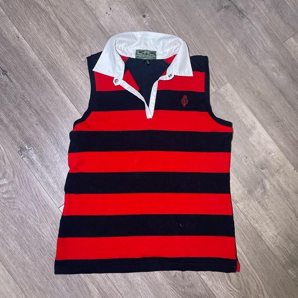 Ralph Lauren Vintage Sleeveless Top - Picture 1 of 3